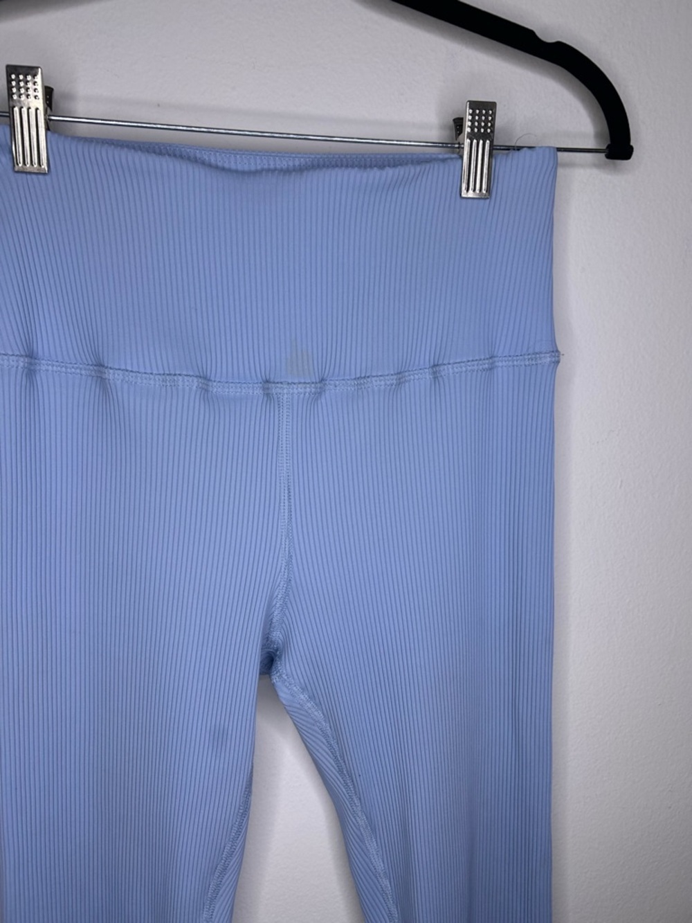 CARBON38 High Rise Ribbed Legging blue size large - Picture 4 of 6